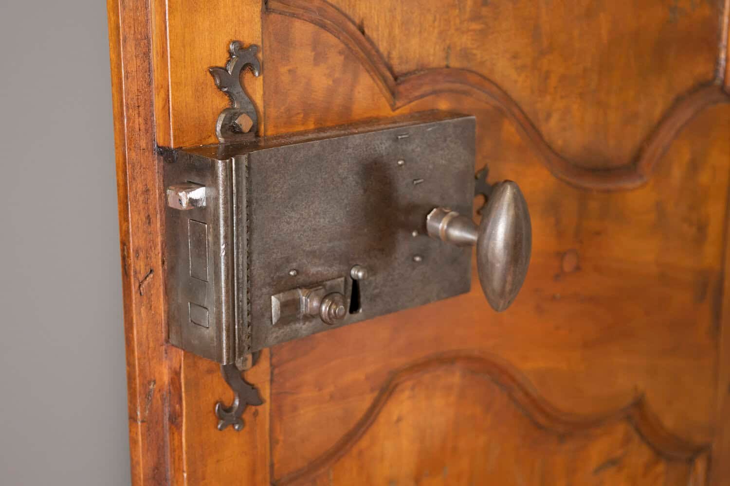 French 18th Century Pair of Walnut Communication Doors from Avignon - JAA