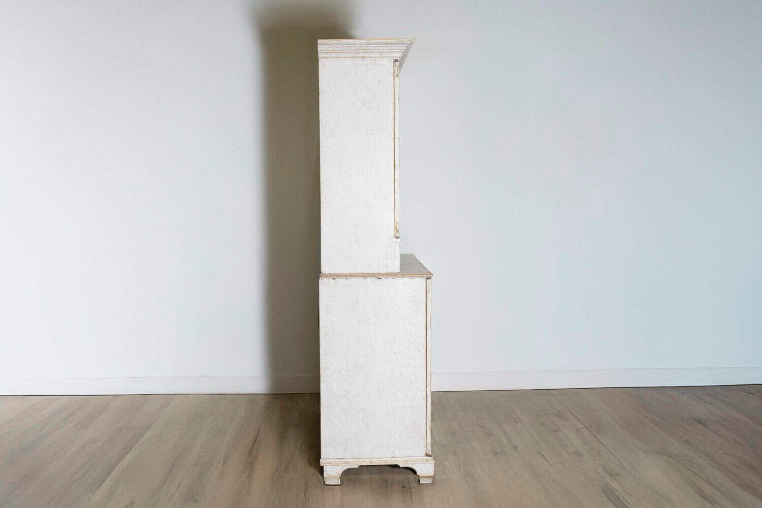 18th Century Swedish Gustavian Two-part Cabinet Circa 1790 - JAA