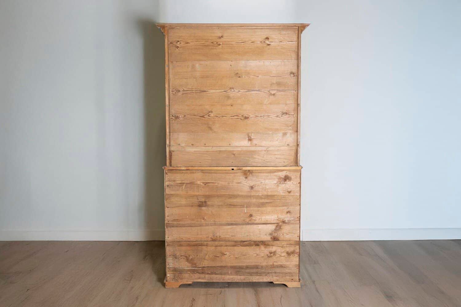 18th Century Swedish Gustavian Two-part Cabinet Circa 1790 - JAA