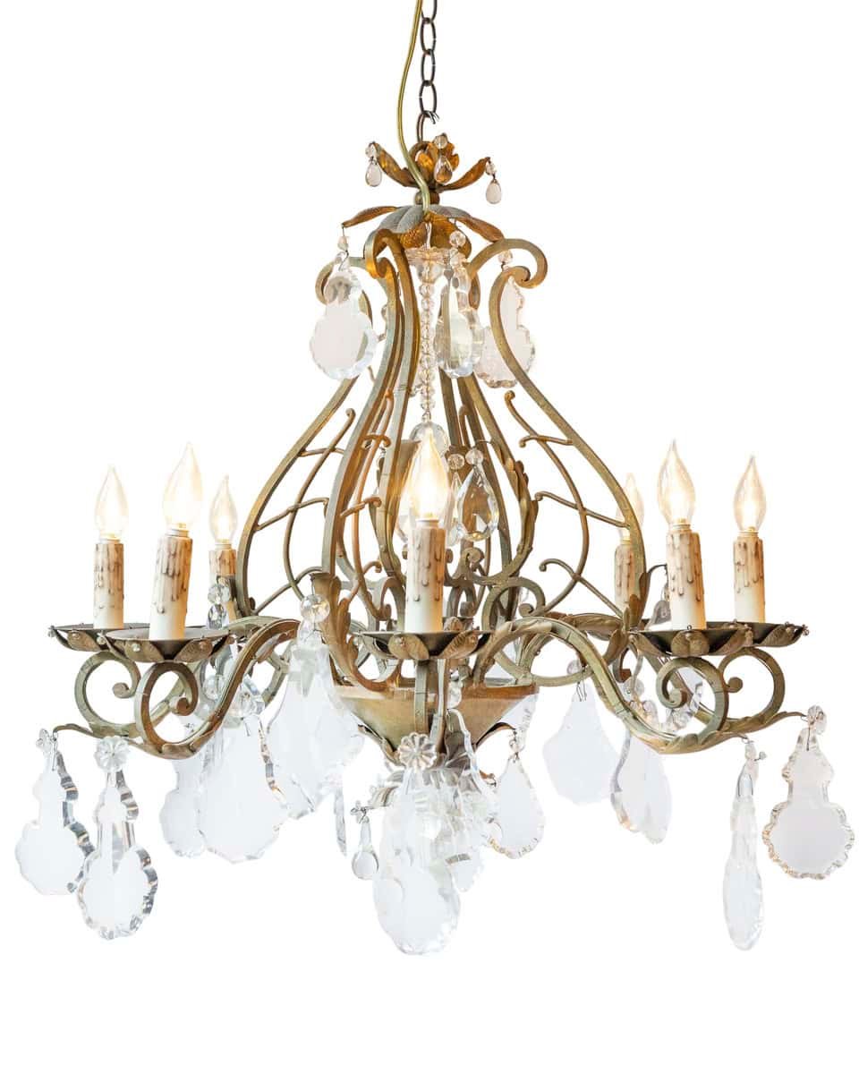 French Late 19th Century Chandelier, Circa 1895 – Jacqueline Adams