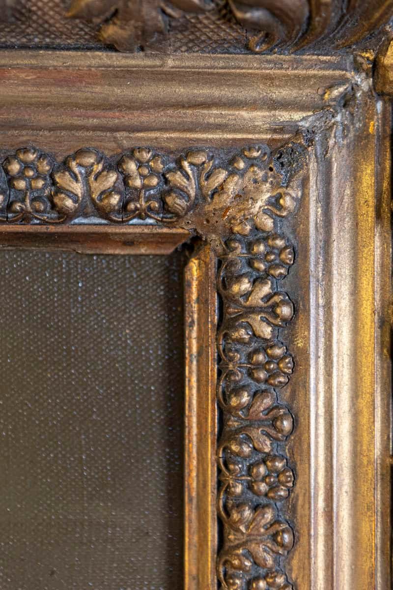 French Framed Oil on Canvas Still-Life Painting Signed Morin, Depicting Fruits - JAA