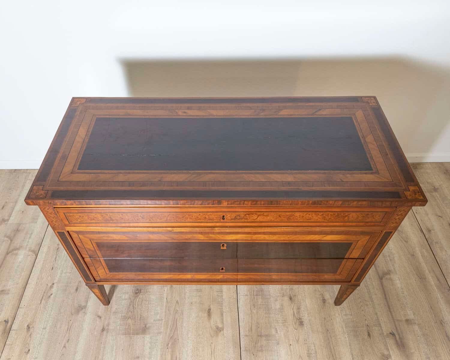 Italian 18th Century Louis XVI Chest of Drawers, Bologna - JAA