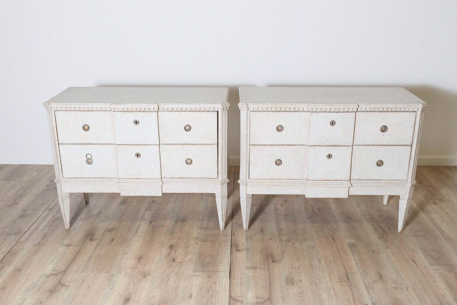 Pair of 19th Century Swedish Chests of Drawers Circa 1880 - JAA
