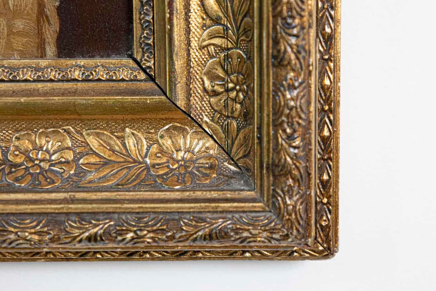 Italian 19th Century Oil on Canvas Still Life Painting Depicting Fruits - JAA