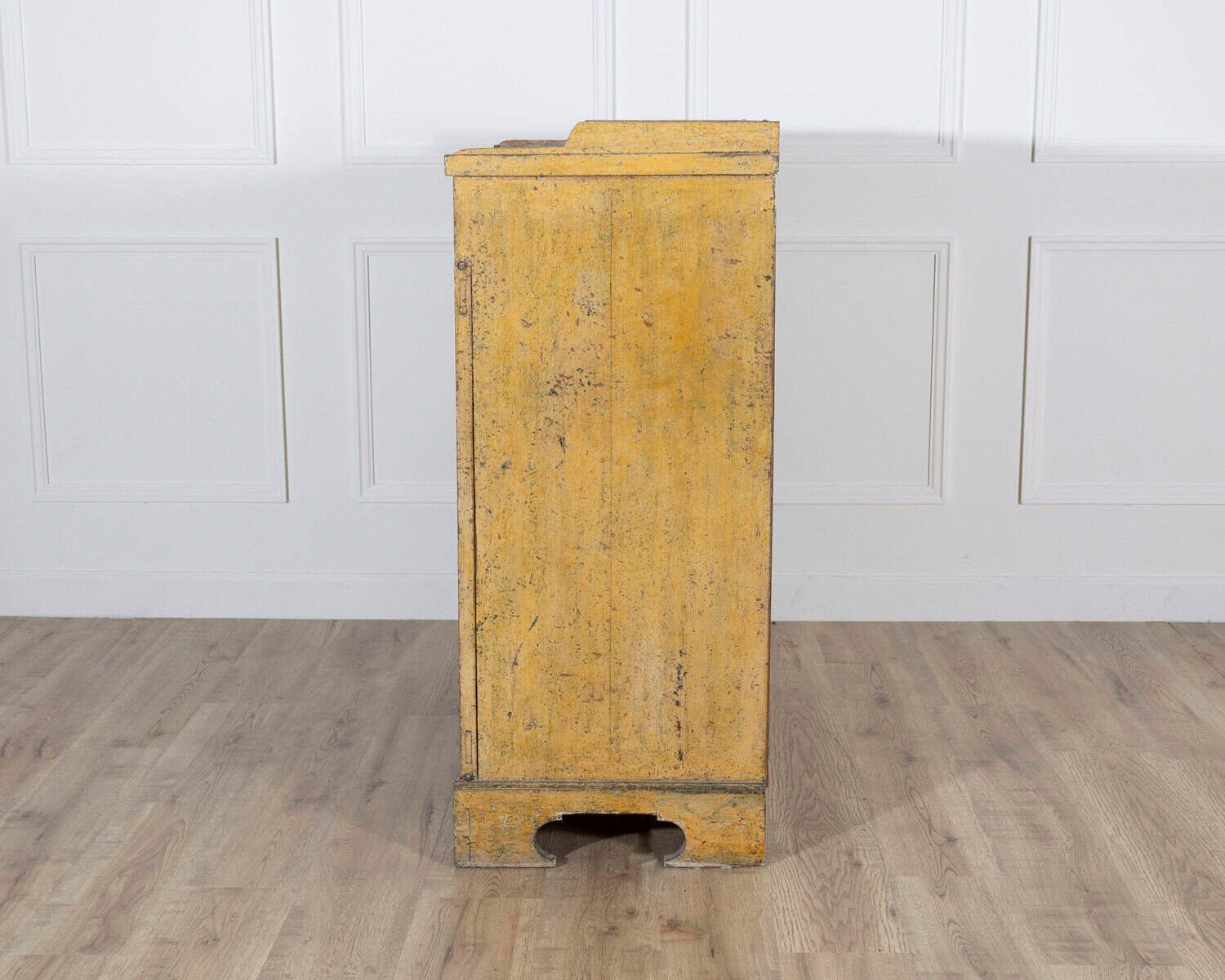 Swedish Gustavian Period Buffet in Original Yellow Paint, Late 18th Century - JAA