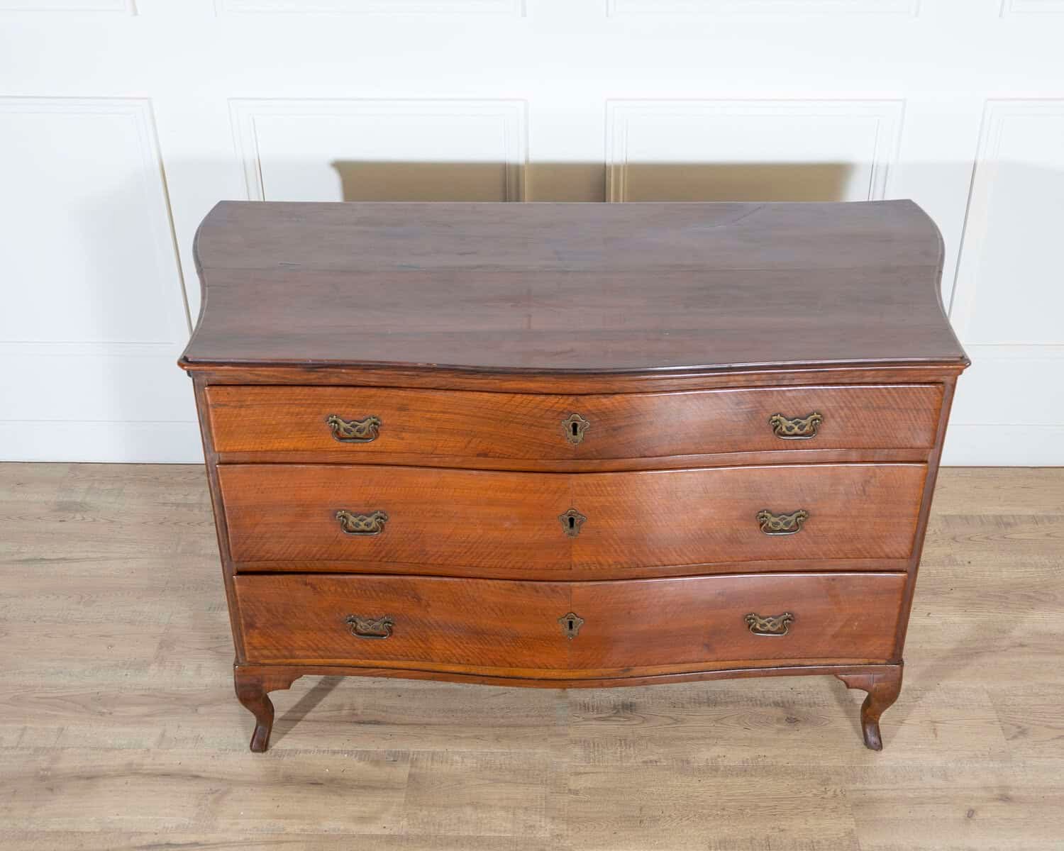 Directoire Chest of Drawers in Walnut 1780 Venice - JAA