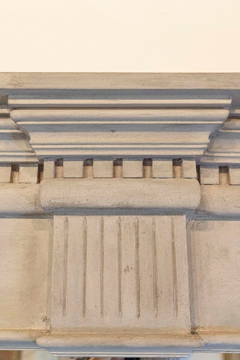 French 19th Century Neoclassical Style Architectural Element Made into a Mirror - JAA