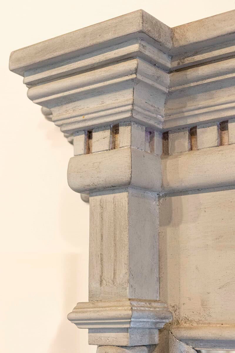 French 19th Century Neoclassical Style Architectural Element Made into a Mirror - JAA