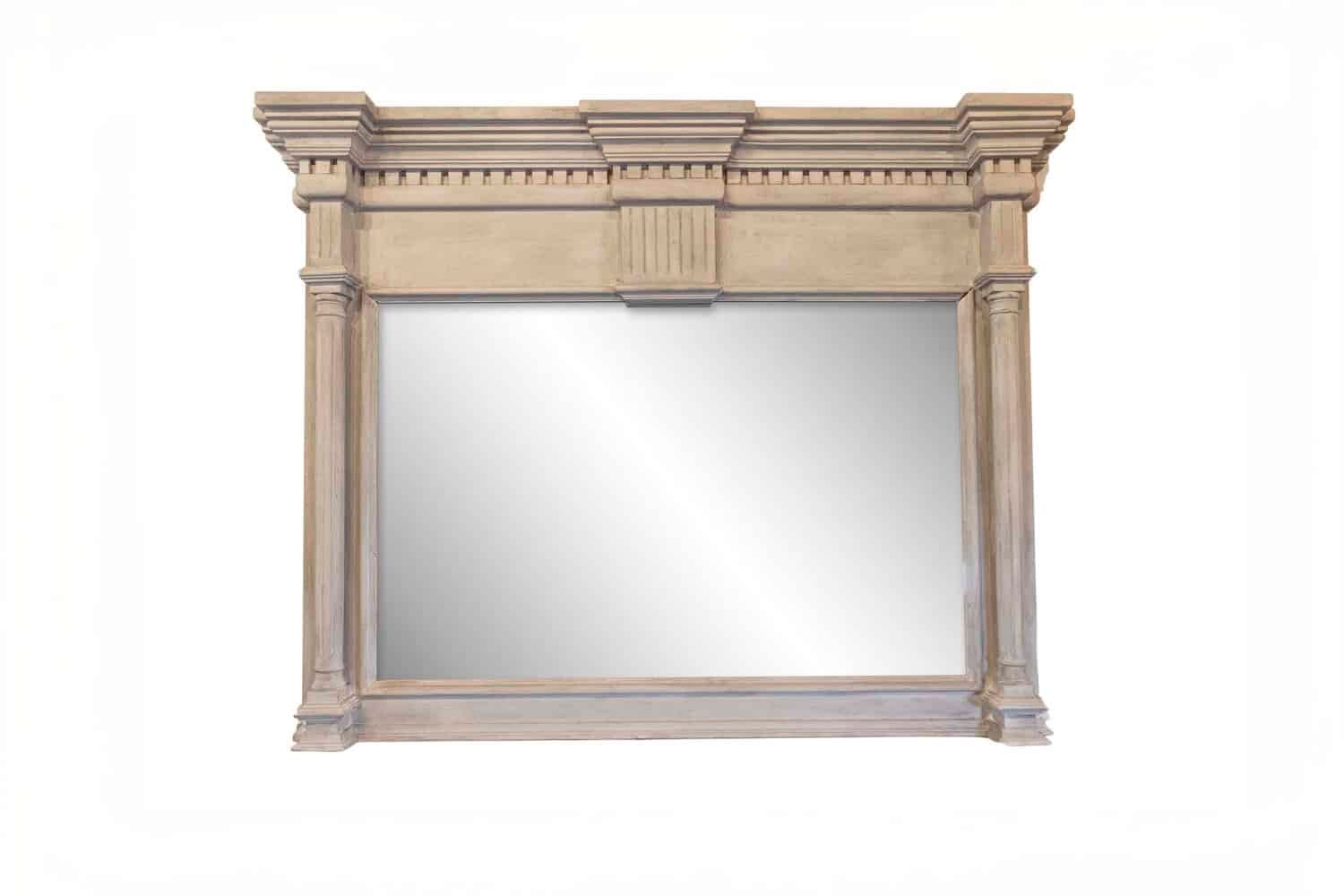 French 19th Century Neoclassical Style Architectural Element Made into a Mirror - JAA