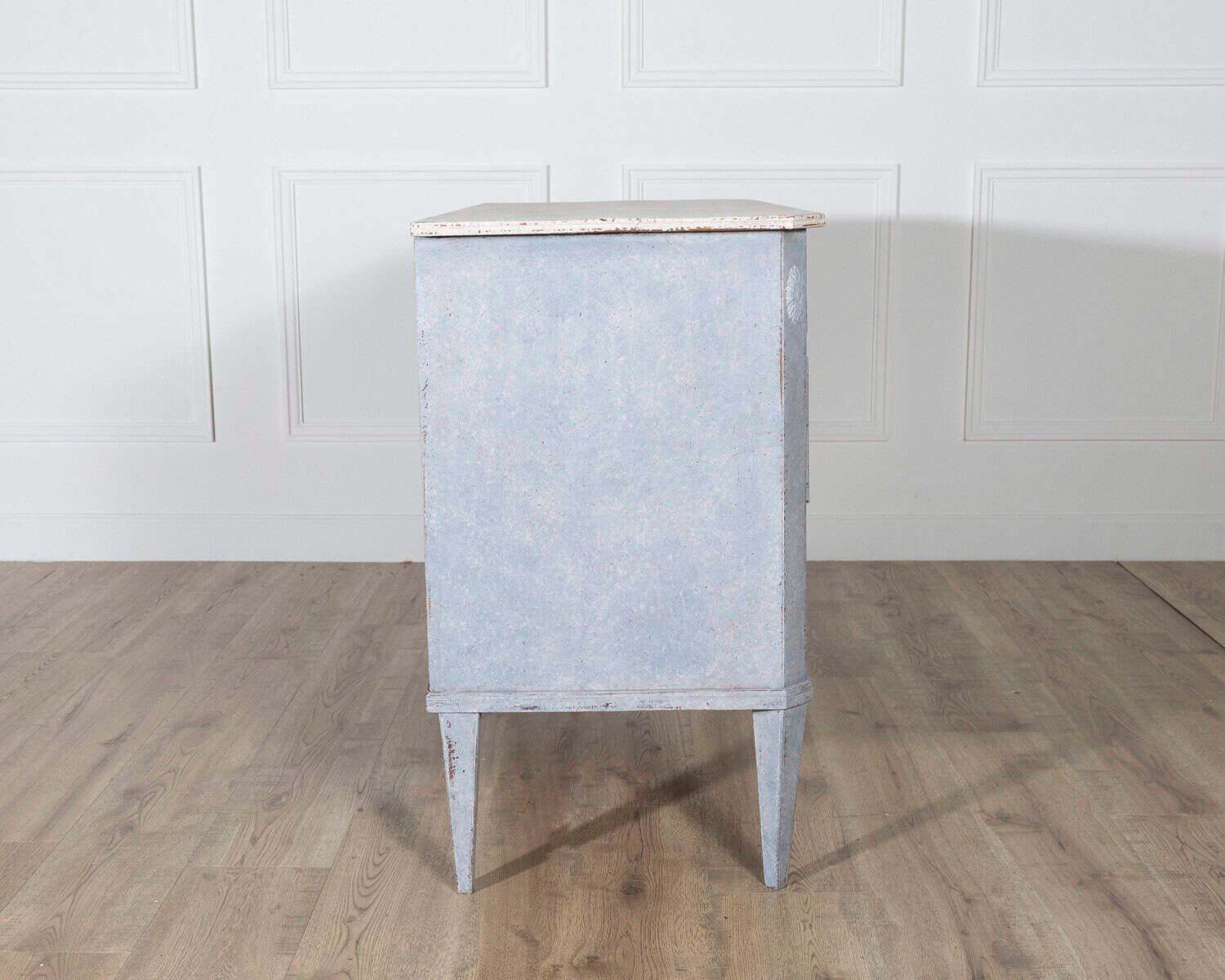 Swedish Gustavian Style Painted Chest of Drawers, Circa 1900 - JAA
