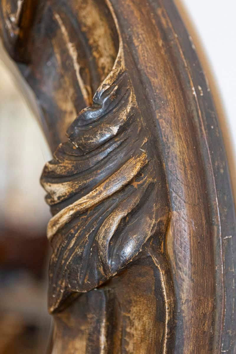 Early 20th Century Italian Renaissance Style Round Mirror - JAA