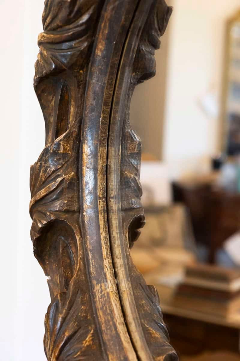 Early 20th Century Italian Renaissance Style Round Mirror - JAA