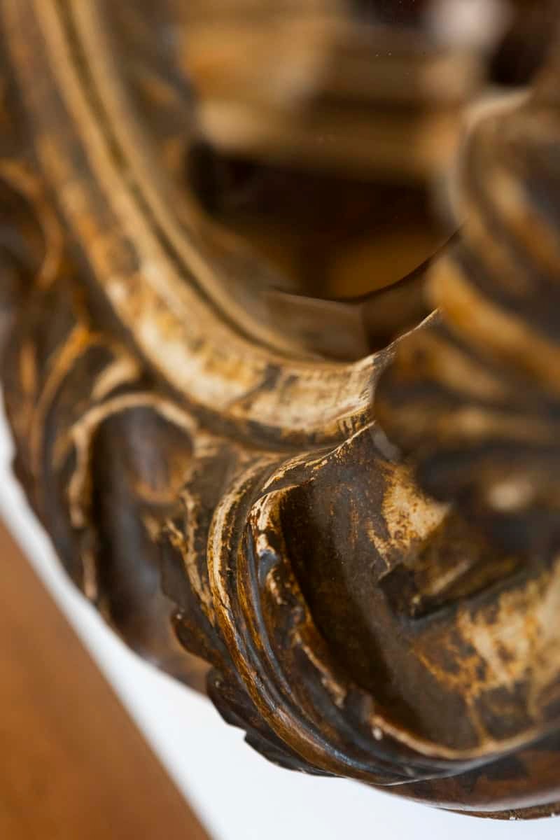 Early 20th Century Italian Renaissance Style Round Mirror - JAA