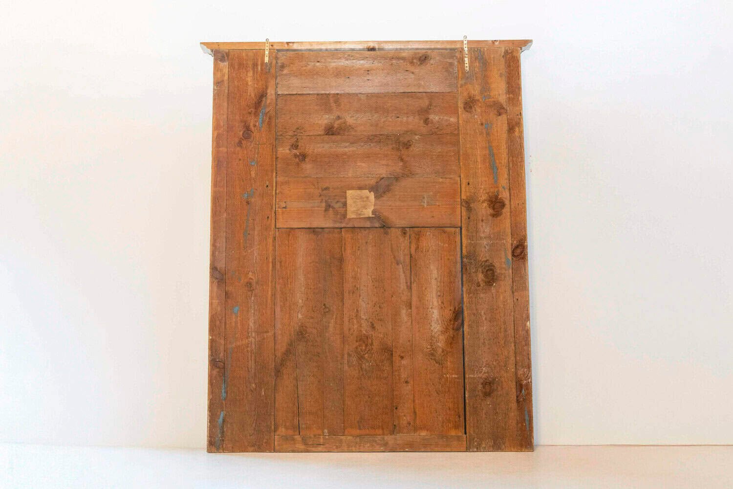 French Louis XVI 1790s Trumeau Mirror with Carved Liberal Arts Allegory - JAA