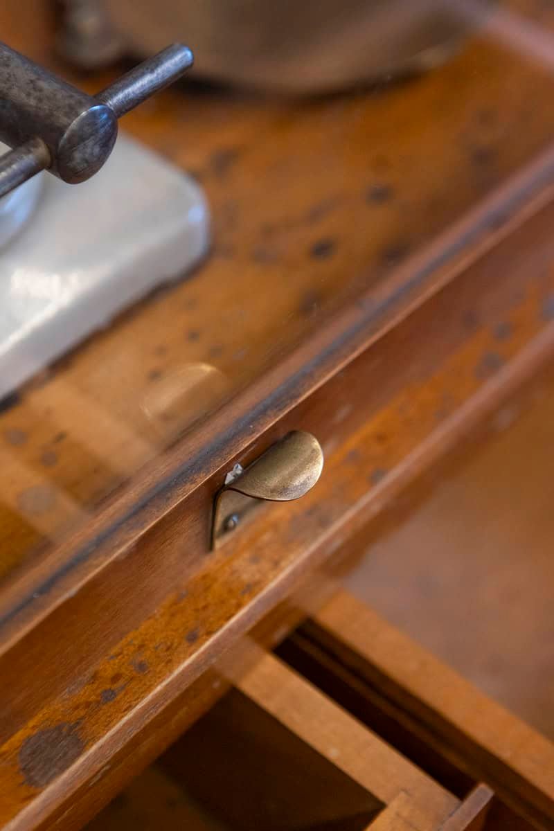 20th Century German Glass Case Scale - JAA