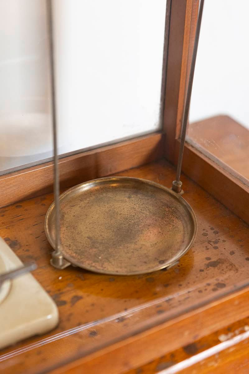 20th Century German Glass Case Scale - JAA