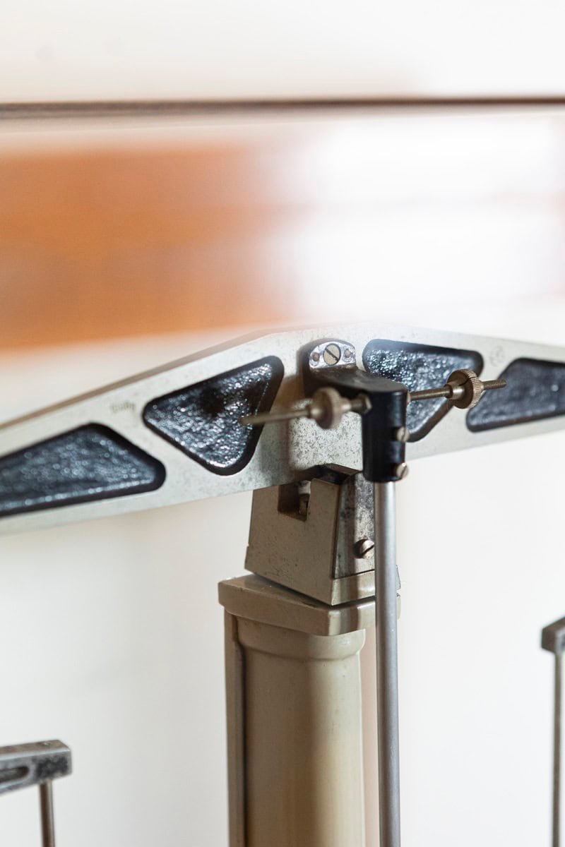 20th Century German Glass Case Scale - JAA