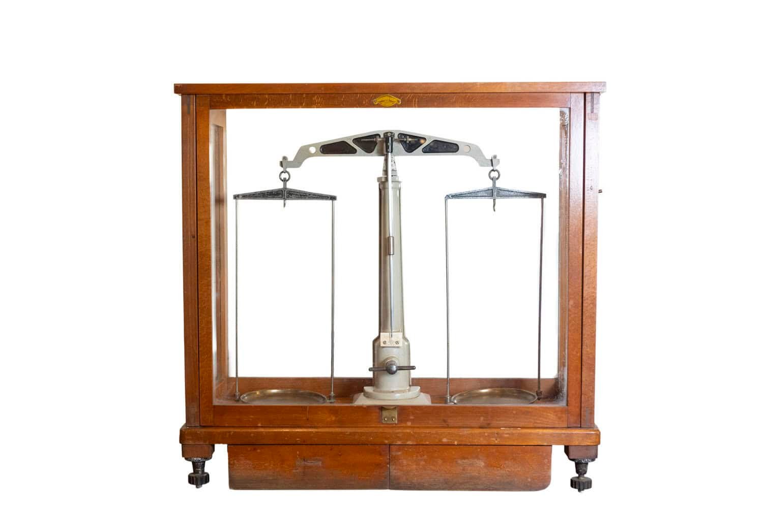 20th Century German Glass Case Scale - JAA