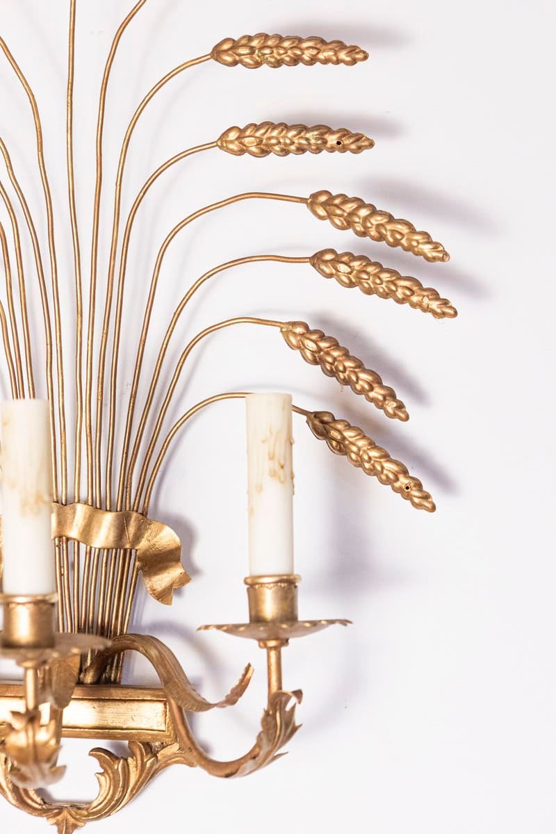 Pair of 20th Century French Sconces - Inspired By Coco Chanel - JAA