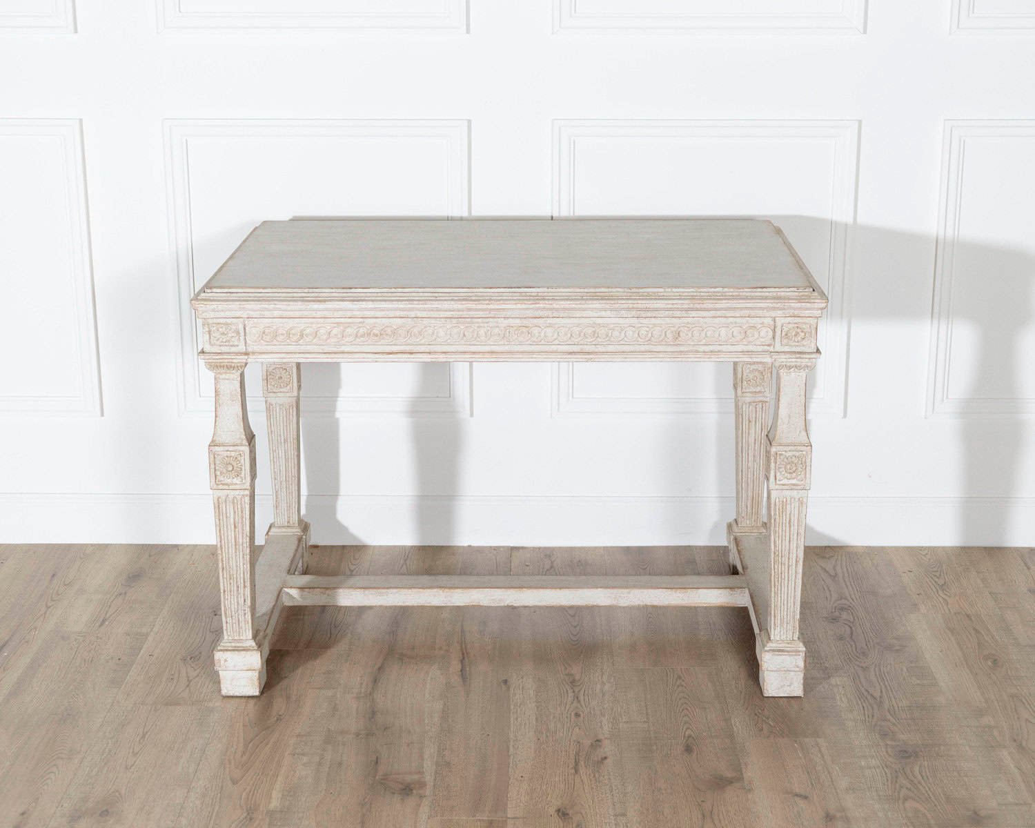 Early 19th Century Swedish Gustavian Painted Console Table - JAA