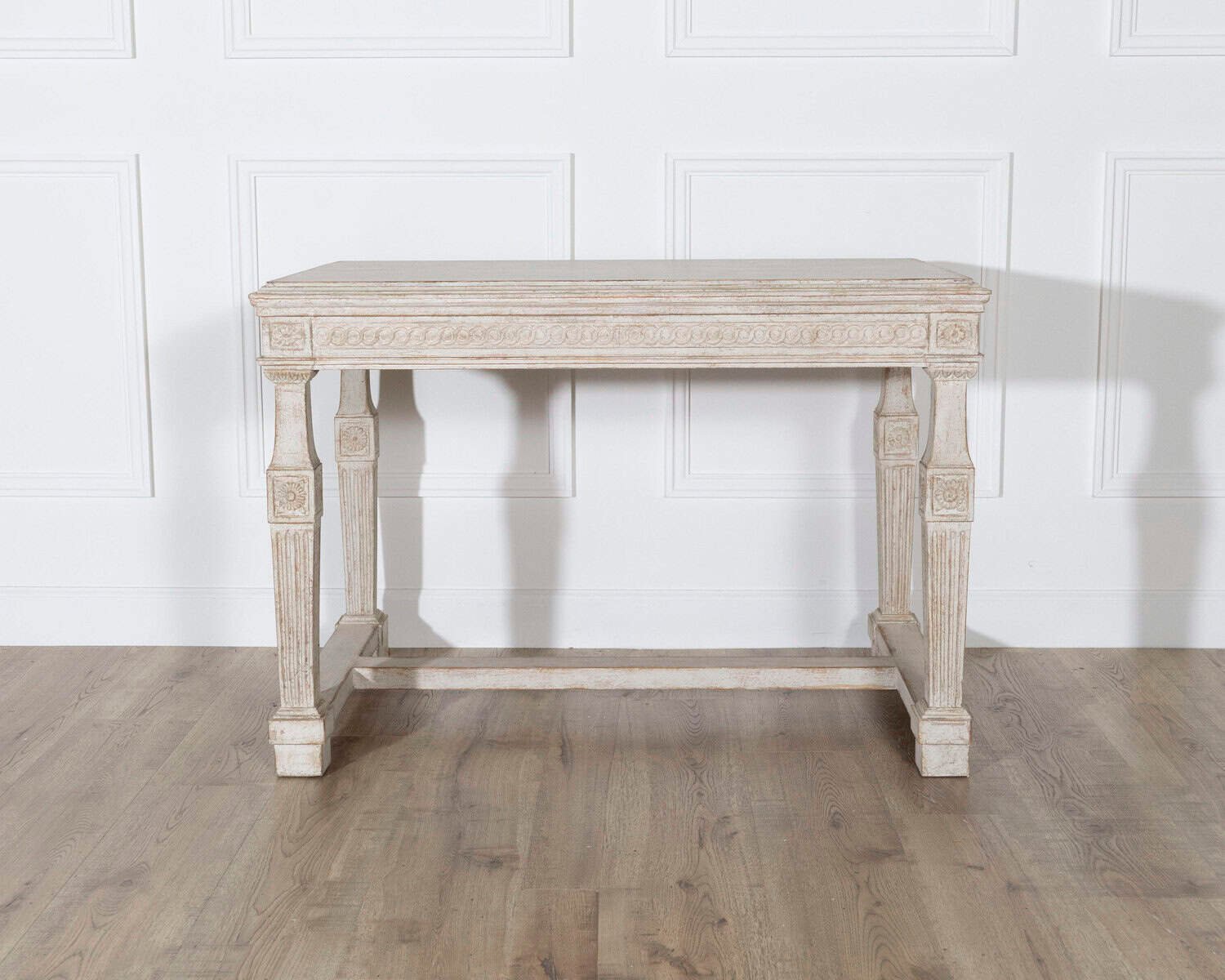 Early 19th Century Swedish Gustavian Painted Console Table - JAA