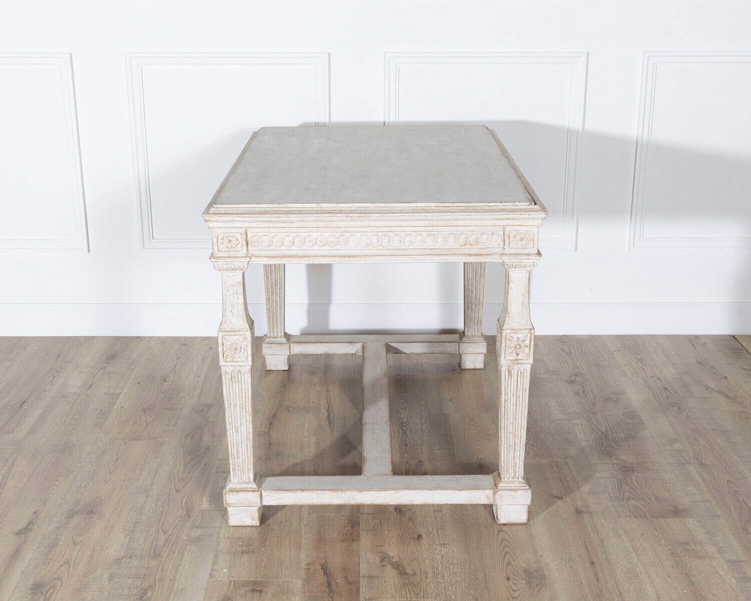 Early 19th Century Swedish Gustavian Painted Console Table - JAA
