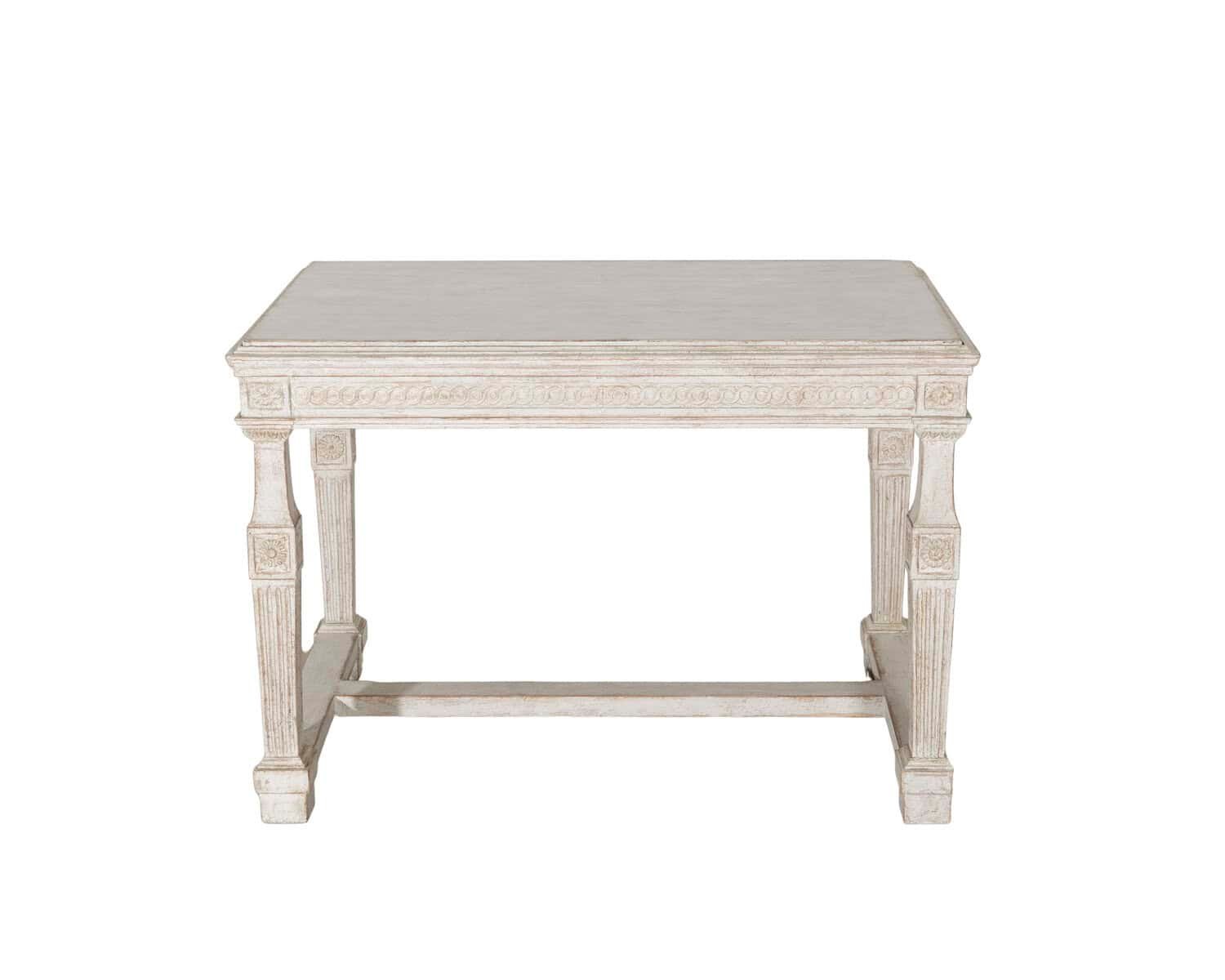 Early 19th Century Swedish Gustavian Painted Console Table