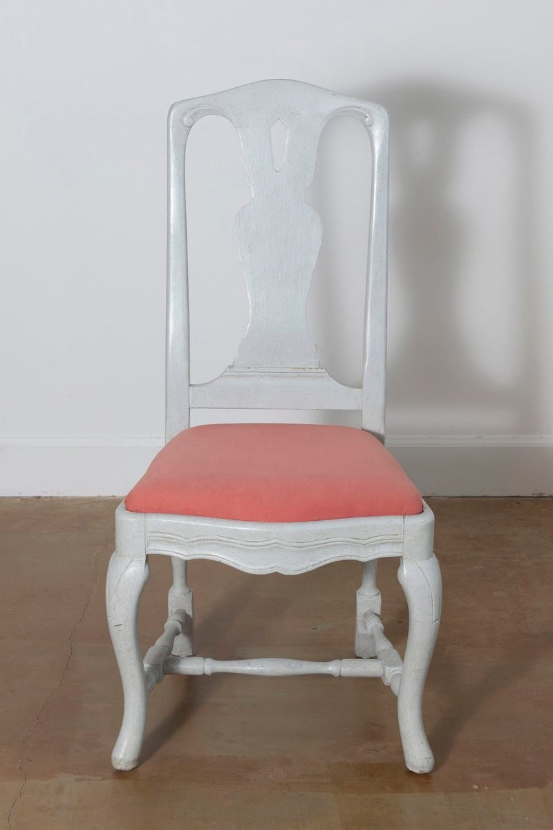 Set of 12 Rococo 19th Century Side Chairs Circa 1880 - JAA