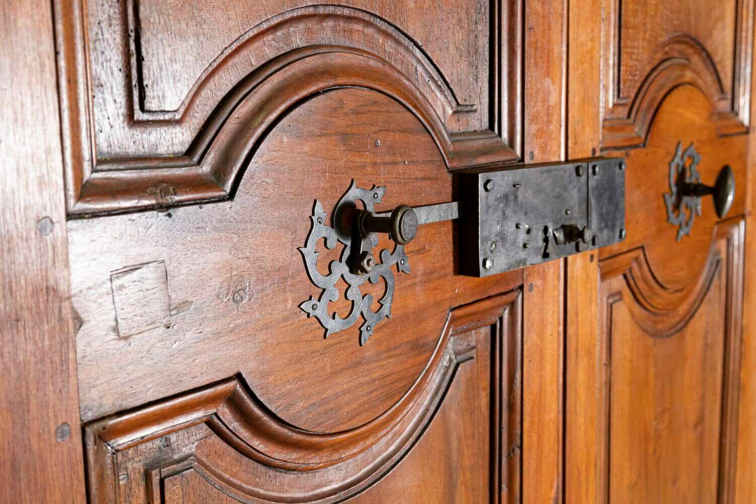 French 18th Century Pair of Communication Doors - JAA