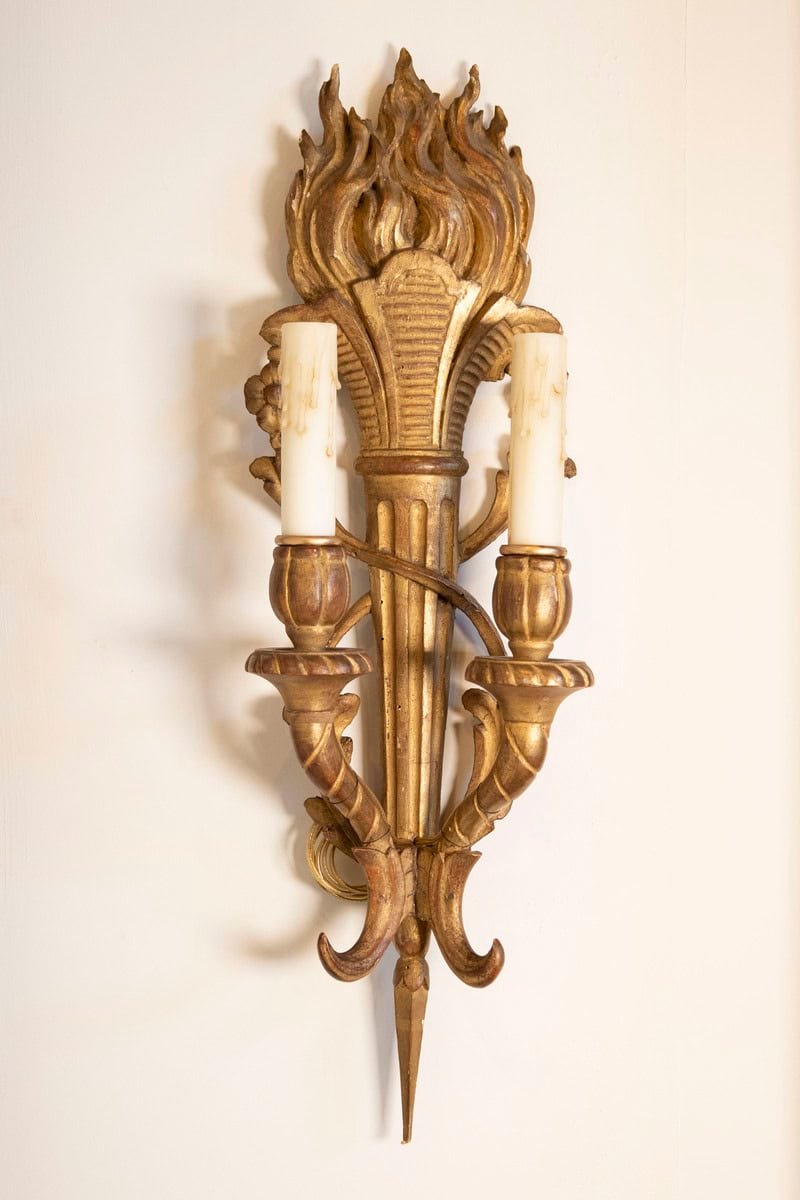 Pair of 19th Century French Sconces - JAA