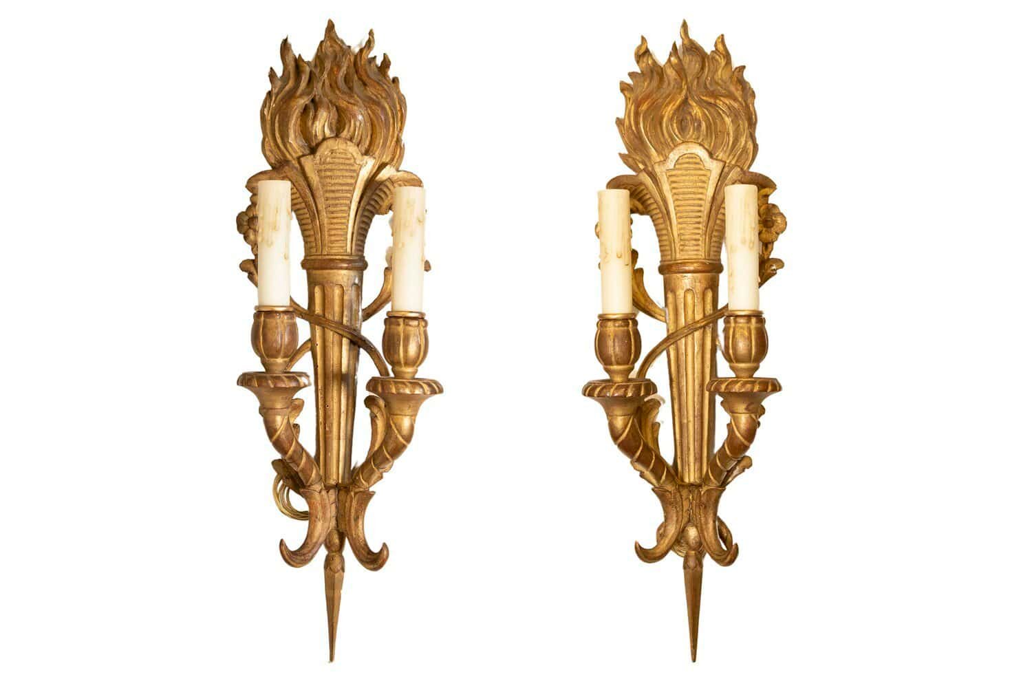 Pair of 19th Century French Sconces