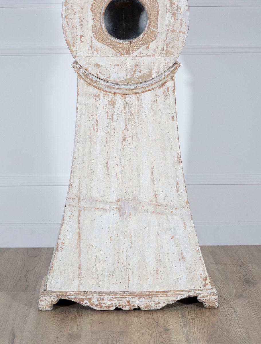 Swedish 1820s Mora Clock with Original Paint and Mechanism - JAA