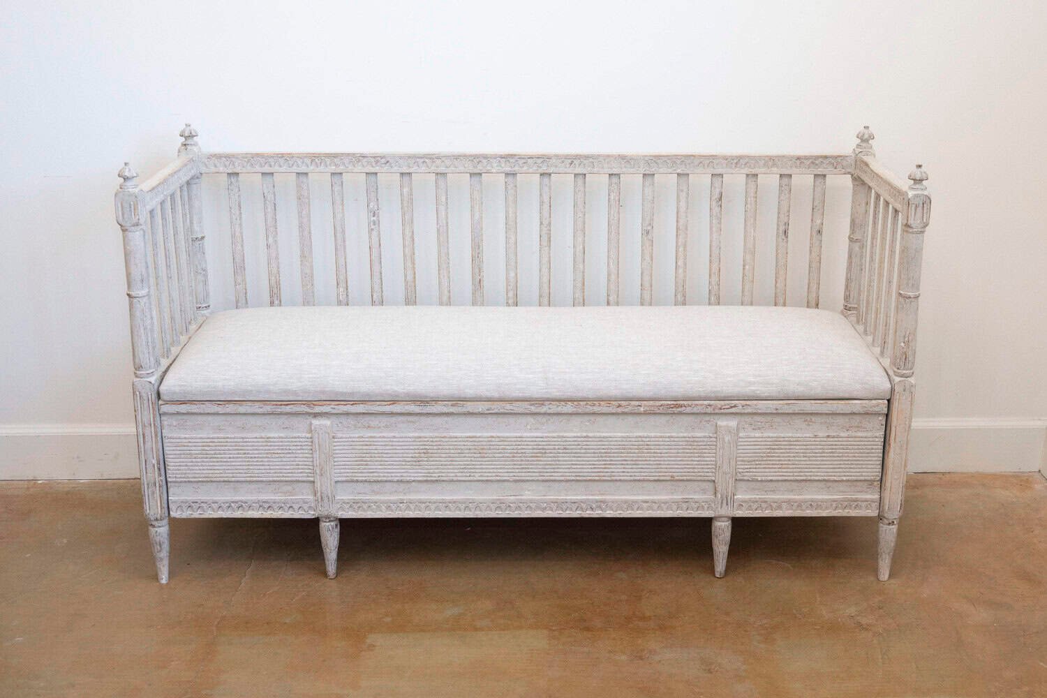 19th Century Gustavian Stick Back Sofa - JAA