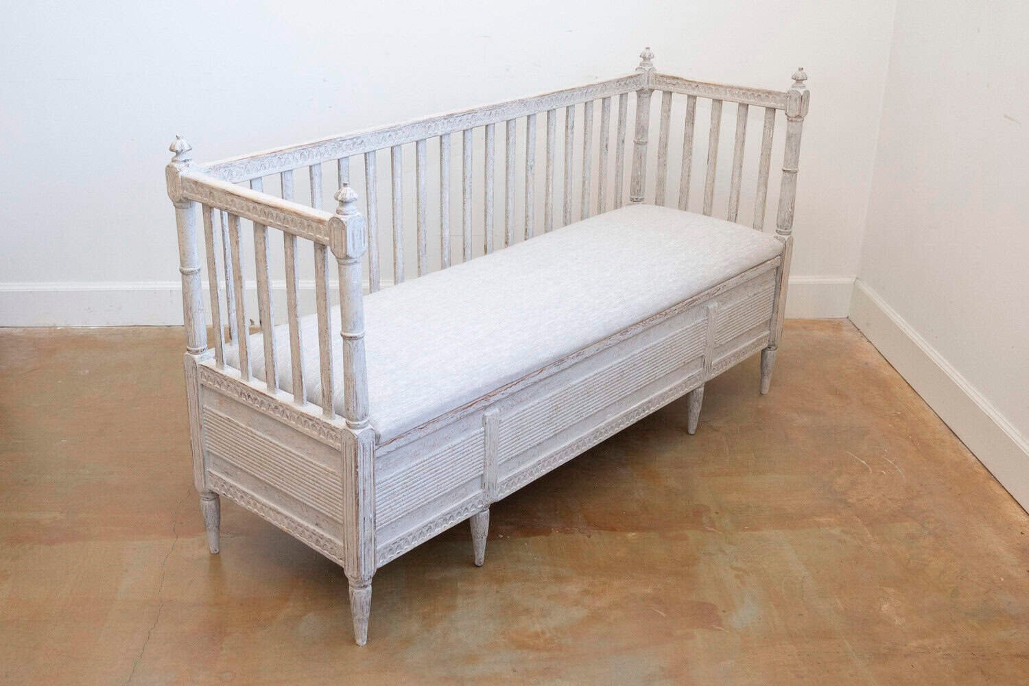 19th Century Gustavian Stick Back Sofa - JAA