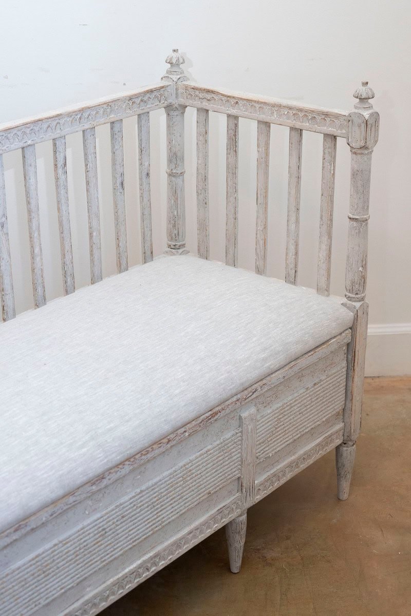 19th Century Gustavian Stick Back Sofa - JAA