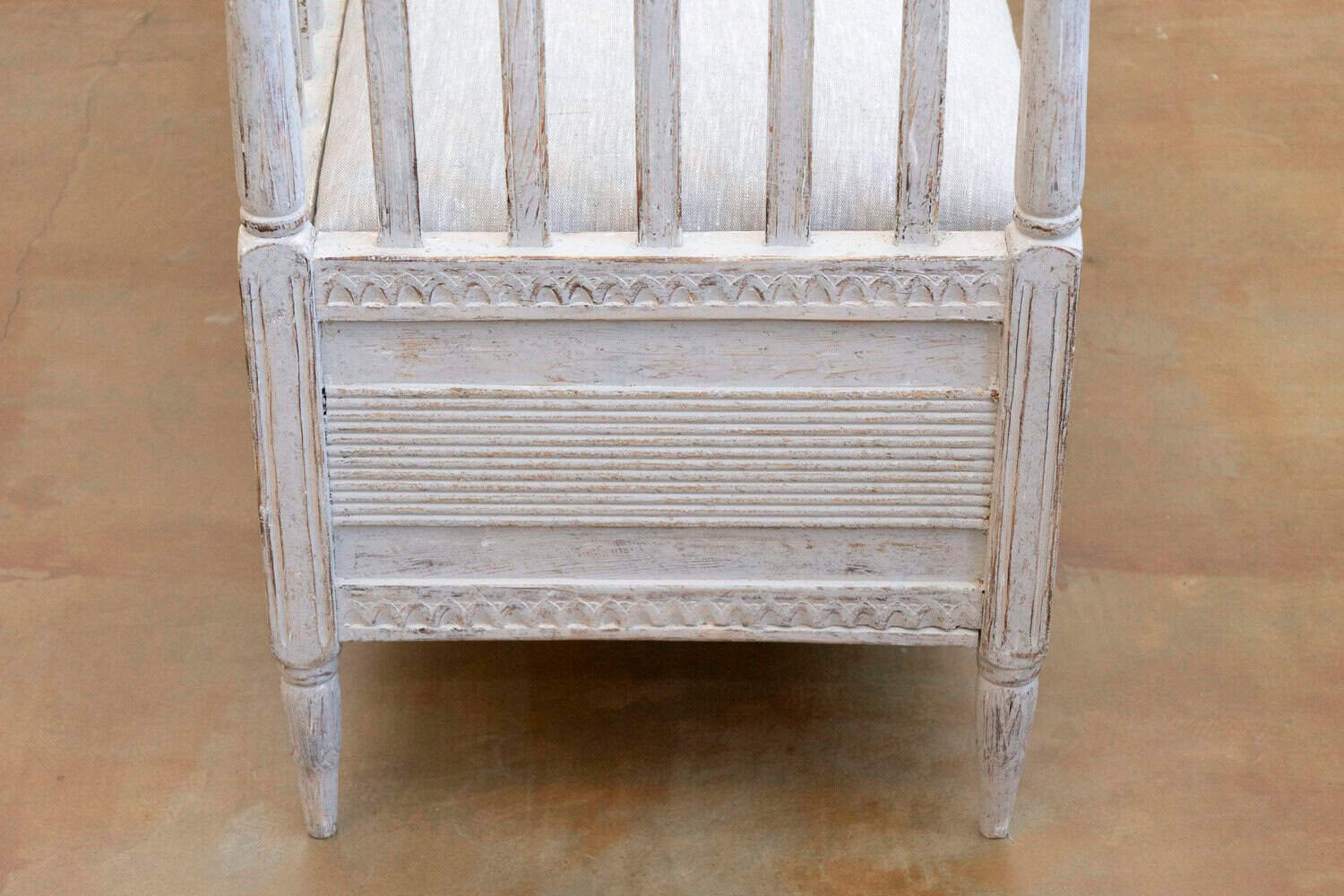 19th Century Gustavian Stick Back Sofa - JAA