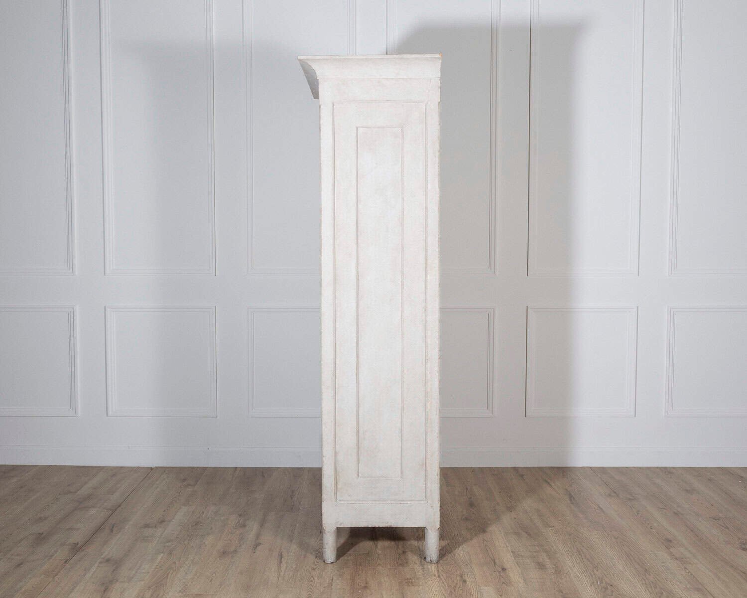 Swedish Painted Linen Closet with Shelves, Circa 1890 - JAA