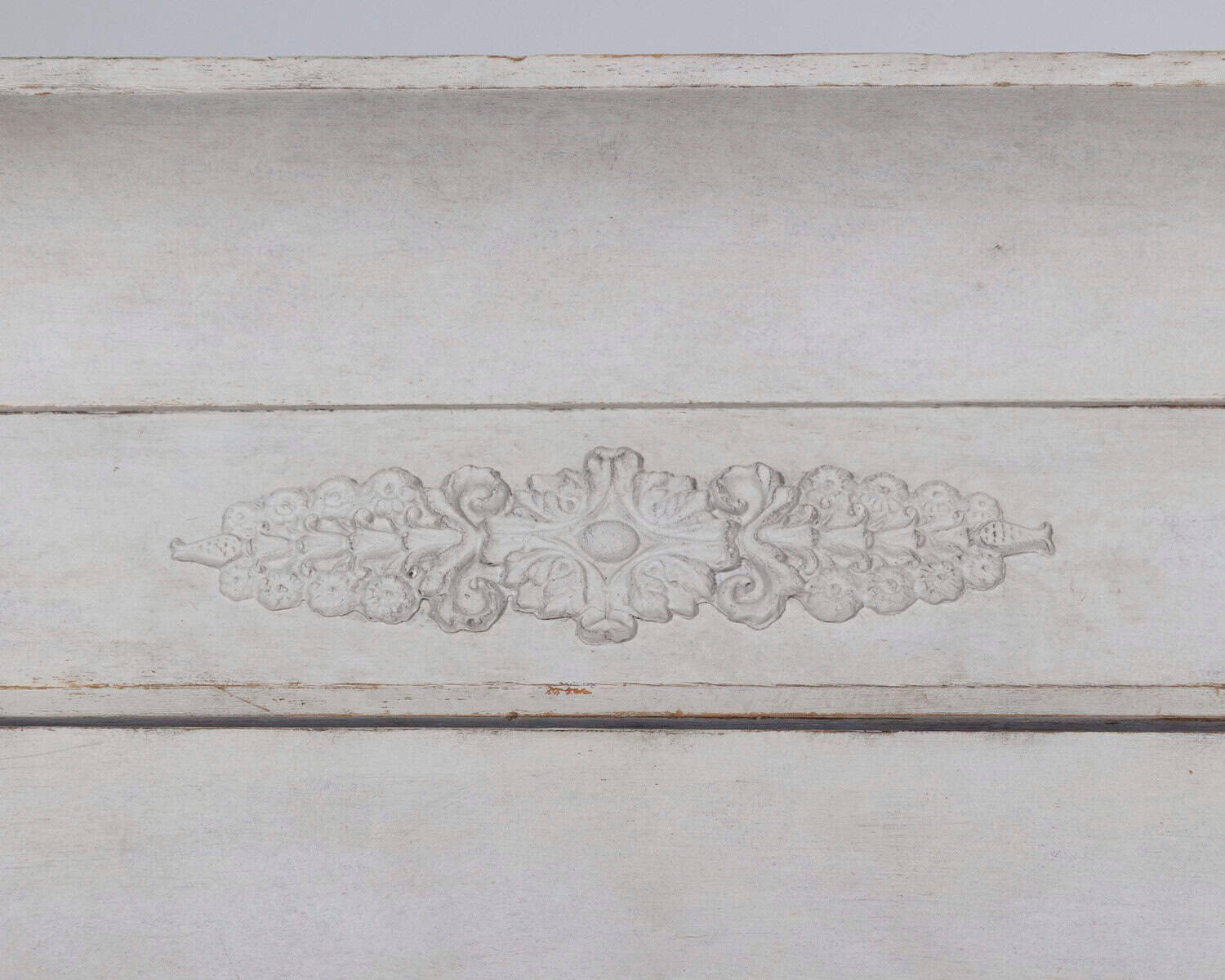 Swedish Painted Linen Closet with Shelves, Circa 1890 - JAA