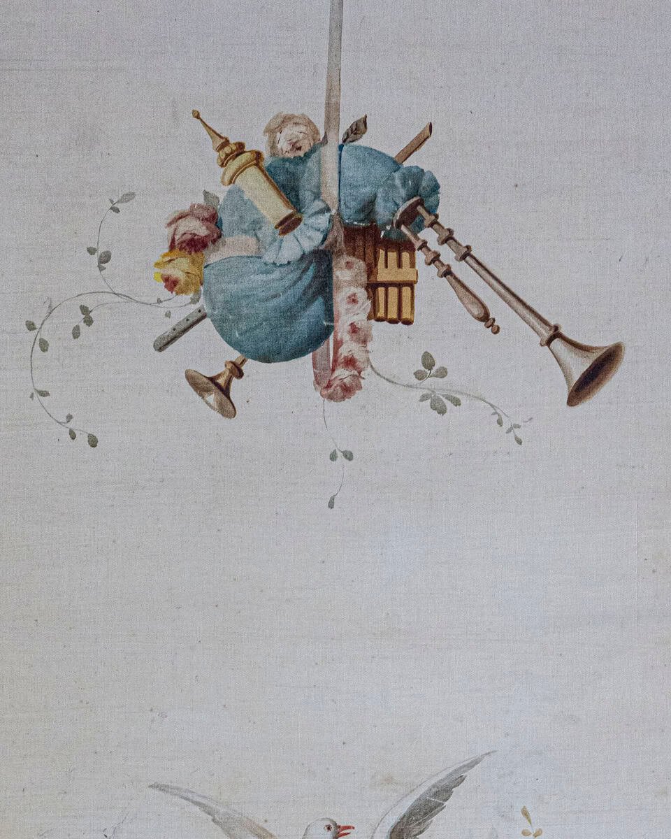 Large Napoleon III Decorative Panel - JAA