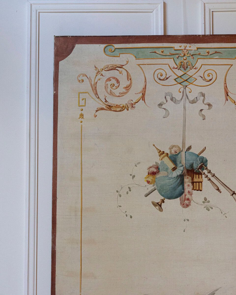 Large Napoleon III Decorative Panel - JAA