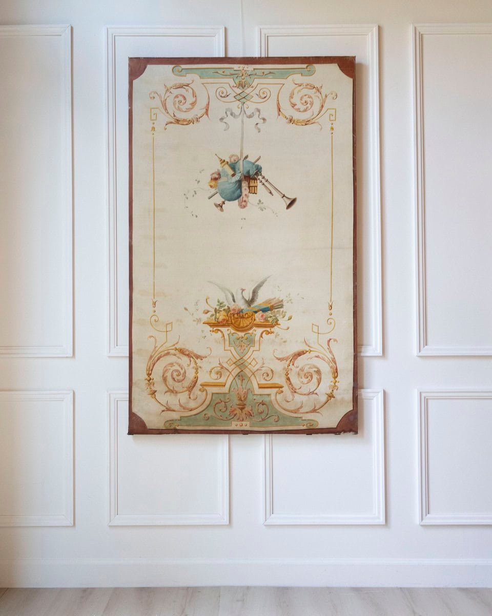 Large Napoleon III Decorative Panel - JAA