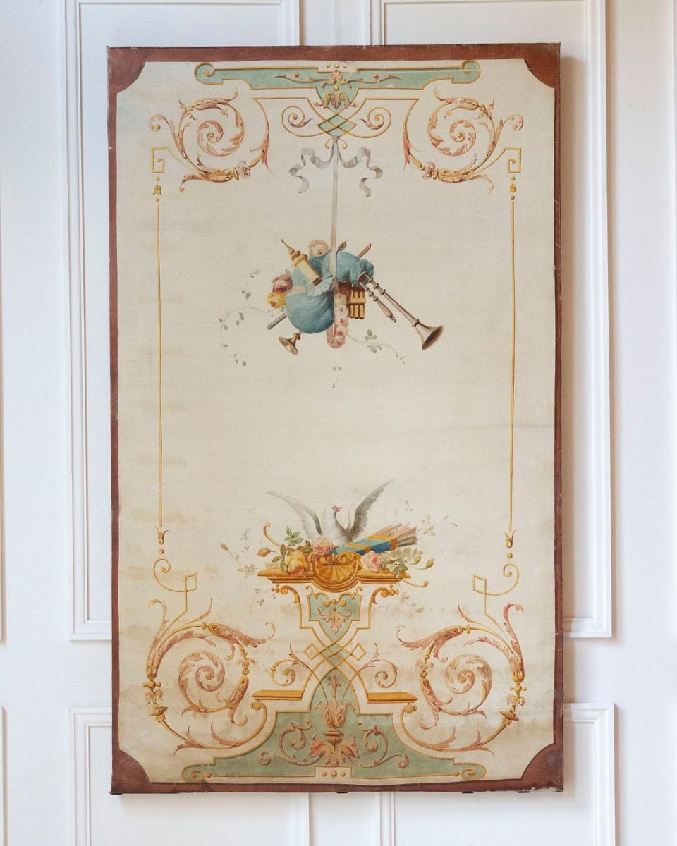 Large Napoleon III Decorative Panel - JAA