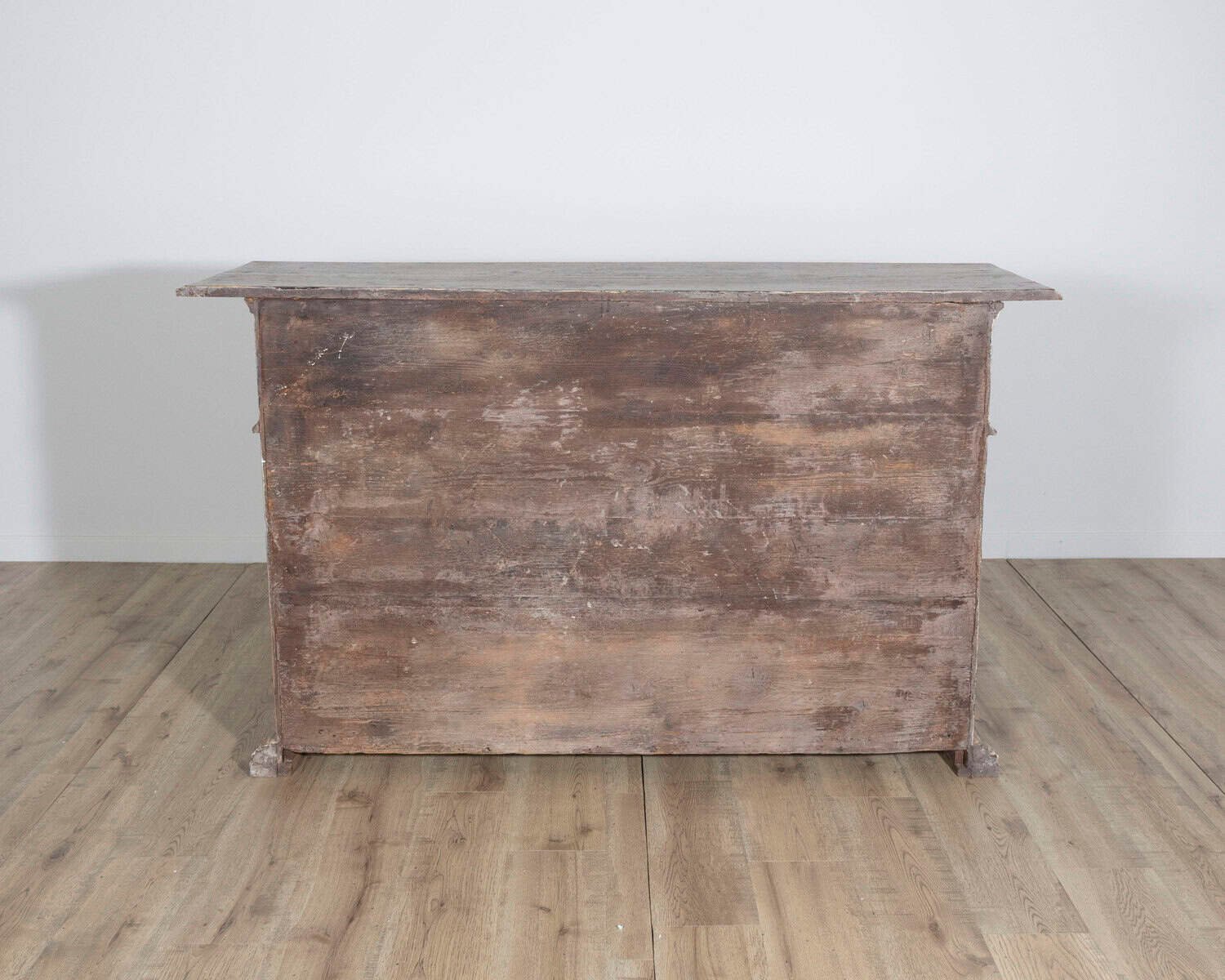 18th Century Italian Painted Sideboard from Umbria with Walnut Top - JAA