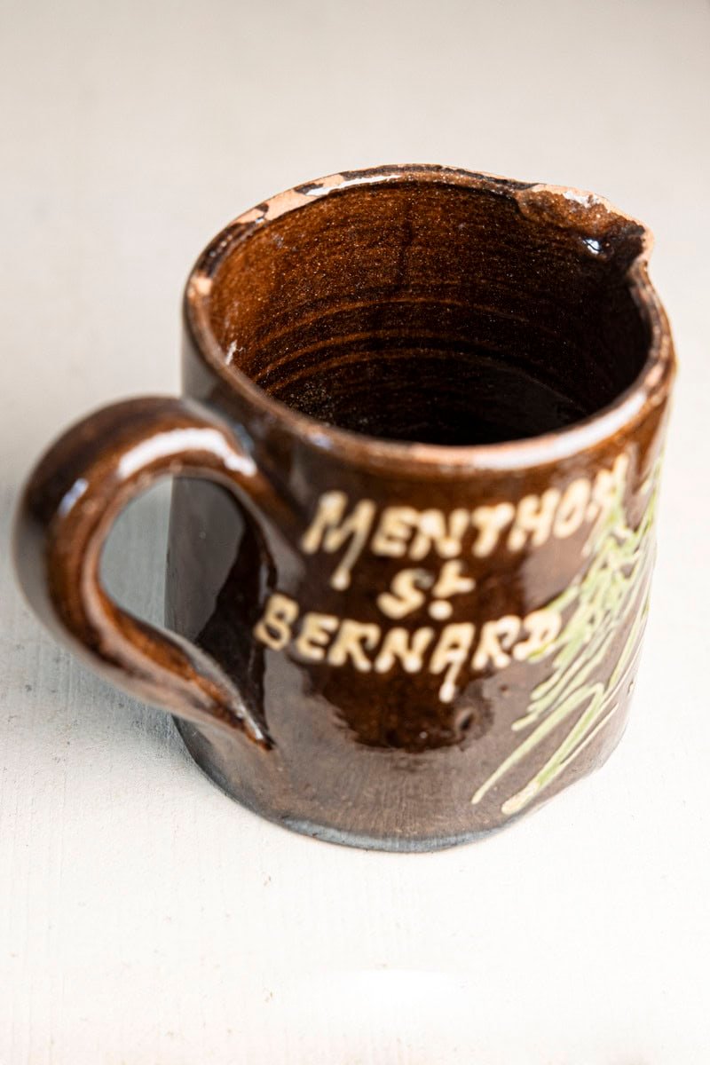 19th Century French Savoyard Souvenir Pitcher – Menthon-Saint-Bernardid-20 - JAA