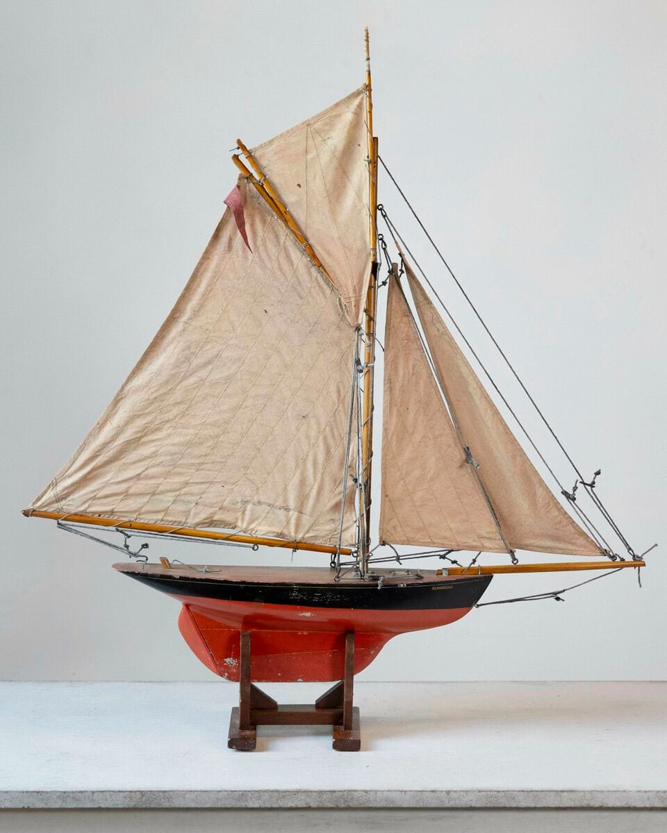 Early 20th Century Gamage’s Gaff Rigged Cutter Pond Yacht - JAA