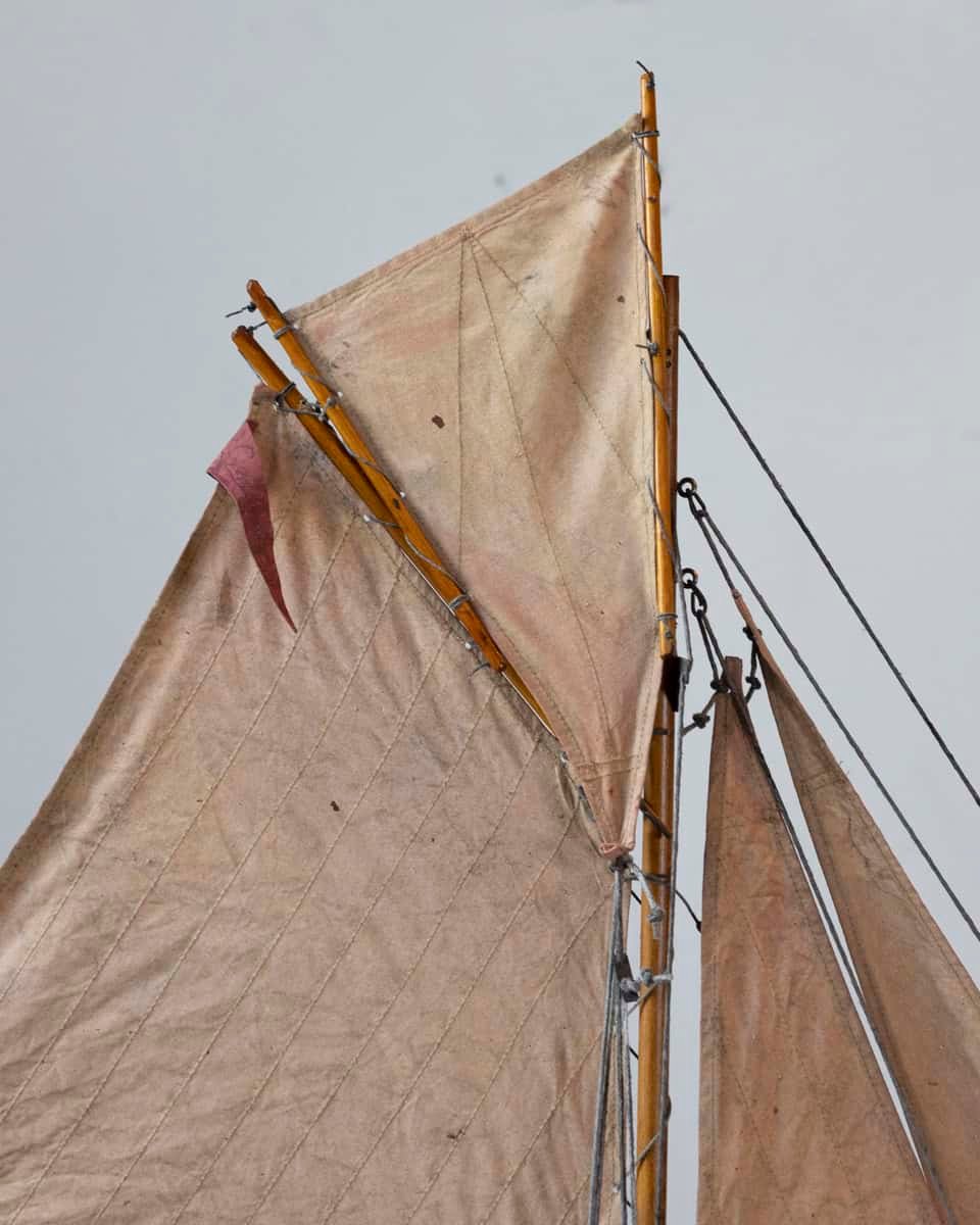 Early 20th Century Gamage’s Gaff Rigged Cutter Pond Yacht - JAA