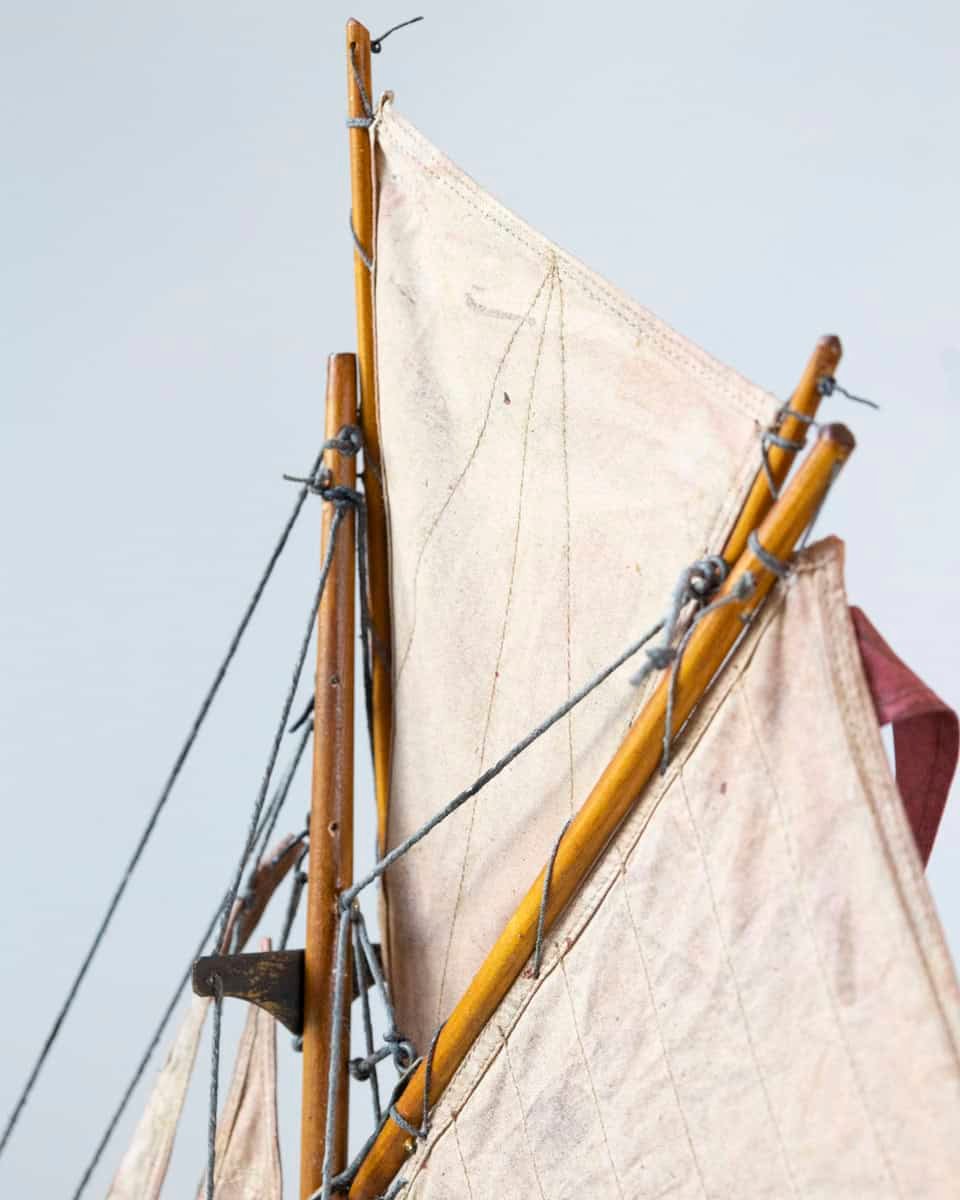 Early 20th Century Gamage’s Gaff Rigged Cutter Pond Yacht - JAA