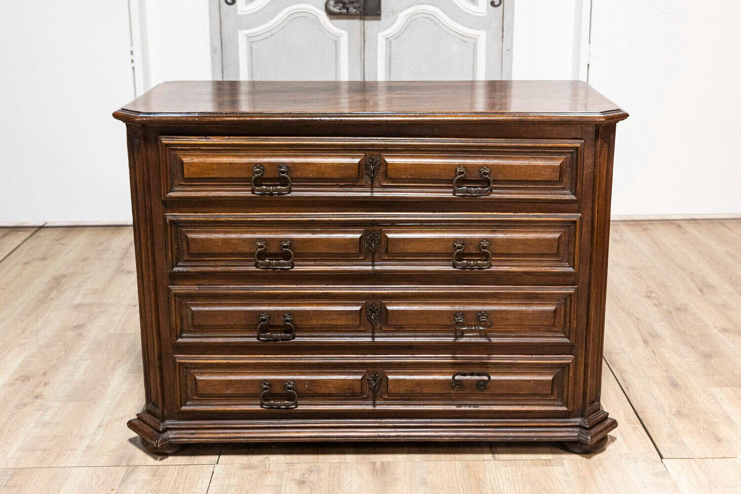 17th Century Italian Baroque Walnut Commode — Rare Period Piece - JAA