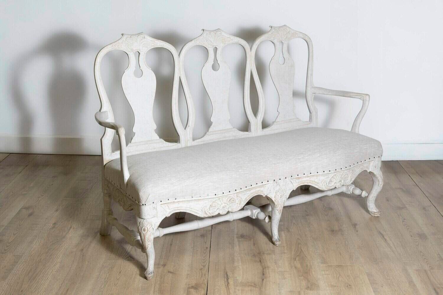 18th Century Rococo Sofa Circa 1760 - JAA