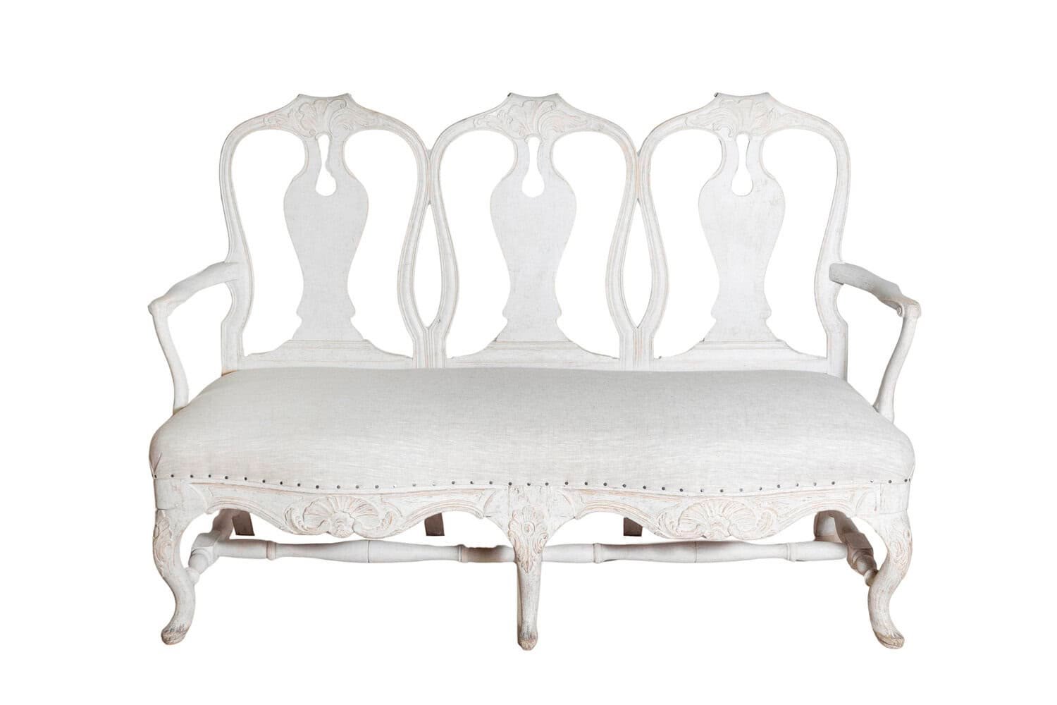 18th Century Rococo Sofa Circa 1760